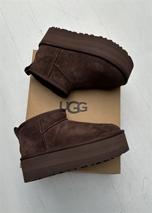 W Classic Ultra mini Platform Burnt Cedar UGG